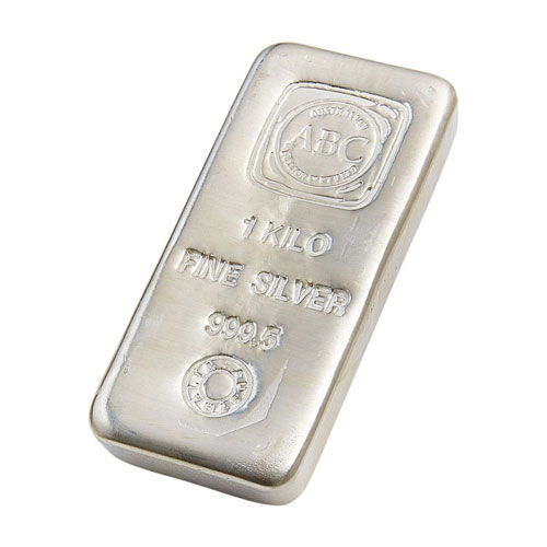 1kg Silver Bar Merrion Gold
