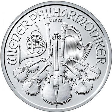 1oz Silver Vienna Philharmonic Coin